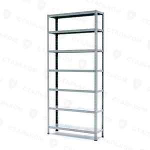 Стеллаж MS Hard 2500х1000х400, 7 полок